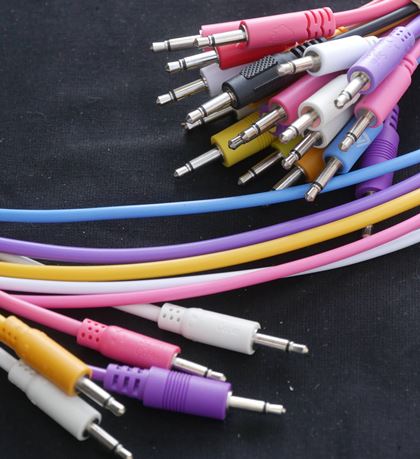 various-#2 20 eurorack patch leads  plus